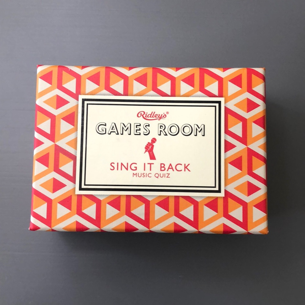 Ridleys Game Room Sing it Back Music Quiz